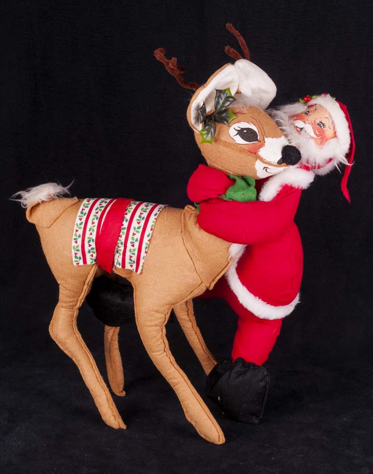Annalee Reindeer Santa Claus